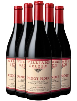 Limited Time Offer Williams Selyem Westside Road Neighbors Pinot Noir 2021 Immediate Availability