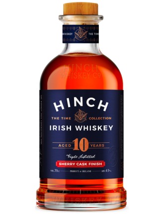 Limited Time Offer Hinch 10 Year Old Sherry Cask Finish Irish Whiskey On Hand Now