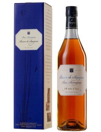 Limited Time Offer Baron de Sigognac 10 Year Old Excellence Bas Armagnac Available for Immediate Shipping