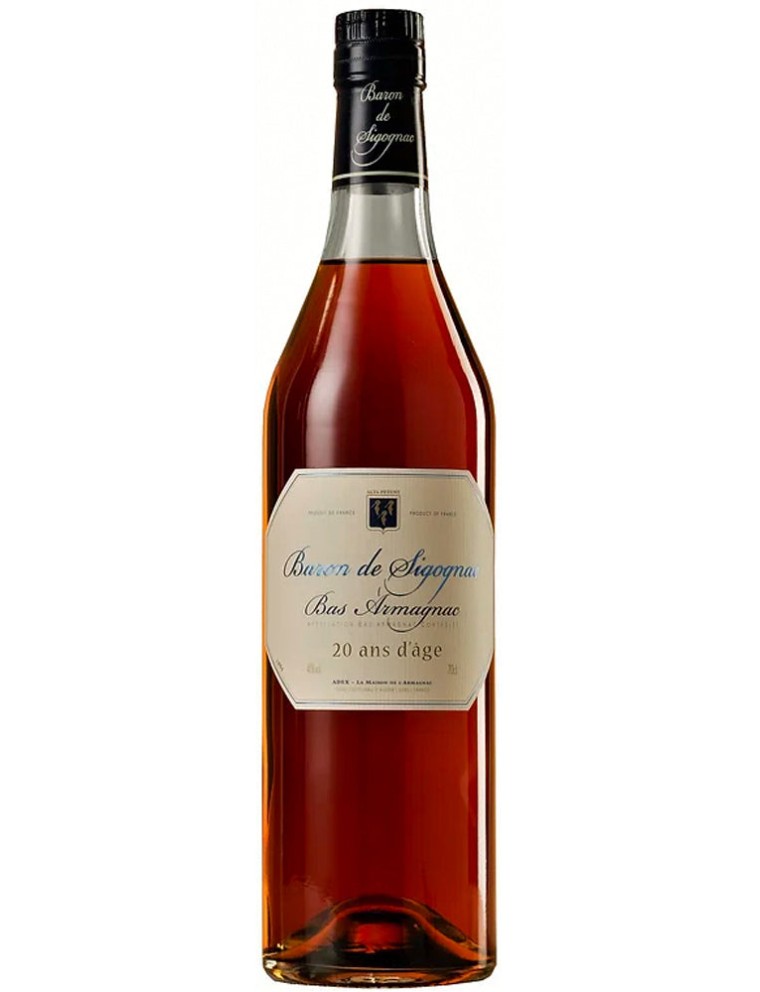 Limited Time Offer Baron de Sigognac 20 Year Old Armagnac New Release