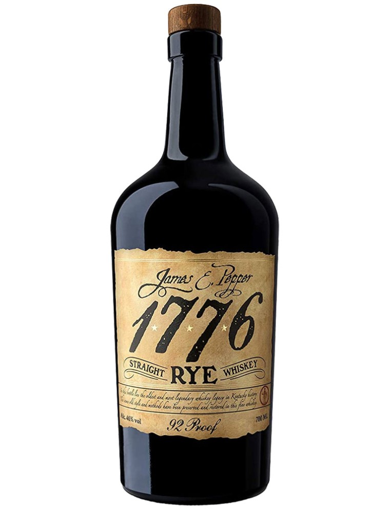 Limited Time Offer James E. Pepper 1776 Straight Rye Whiskey Ready for Shipment