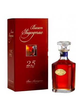 Limited Time Offer Baron de Sigognac 25 Year Old Bas Armagnac Ready for Shipment