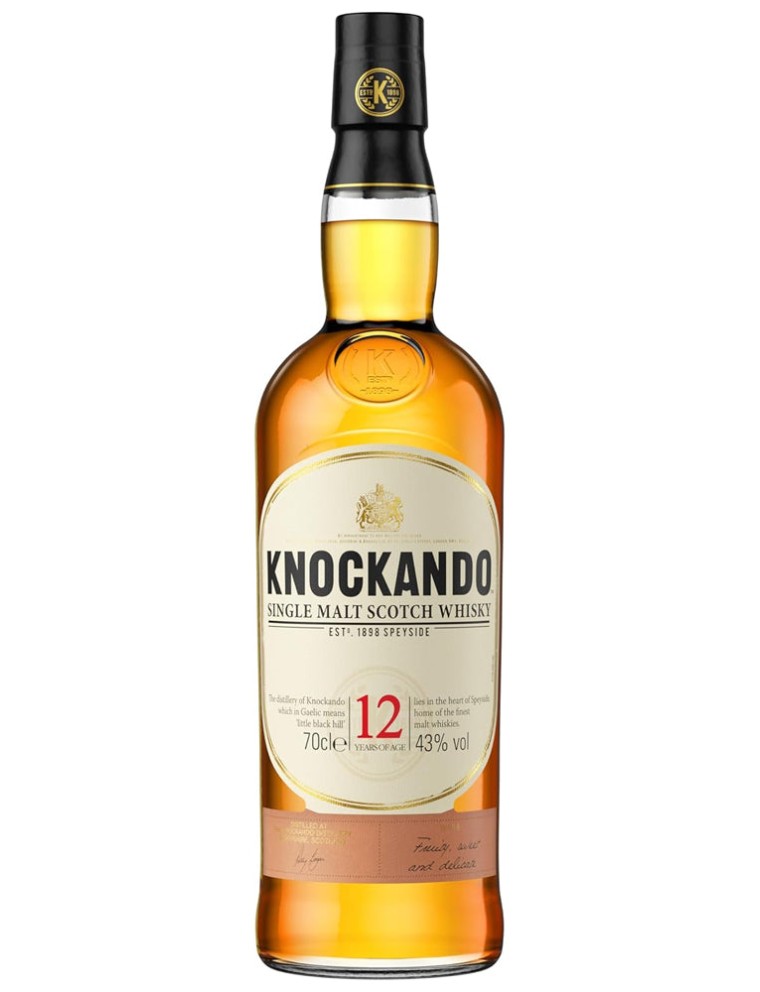 Limited Time Offer Knockando 12 Year Old Speyside Single Malt Scotch Whisky Hot New Item