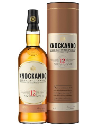 Limited Time Offer Knockando 12 Year Old Speyside Single Malt Scotch Whisky Hot New Item