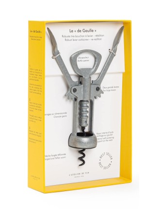 Limited Time Offer L'Atelier du Vin "de Gaulle" Lever Corkscrew Available for Immediate Shipping