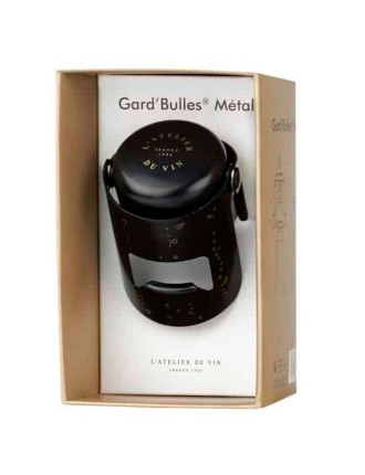 Limited Time Offer L'Atelier du Vin Metal Gard'Bulles Stopper Just Launched