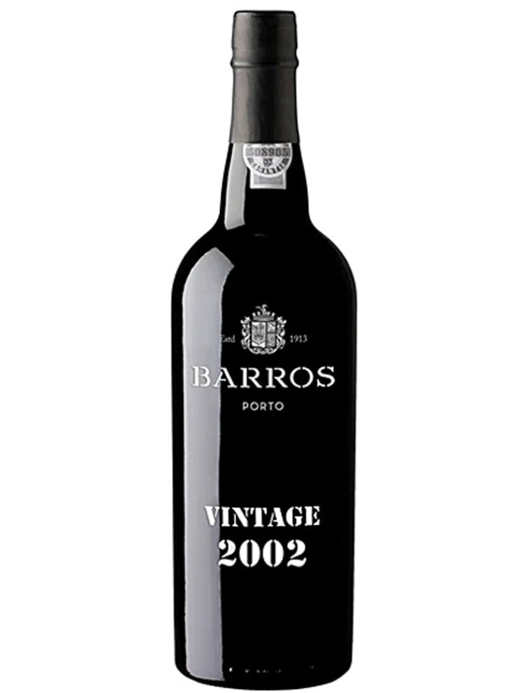 Limited Time Offer Barros Vintage Port 2002 Ready for Shipment