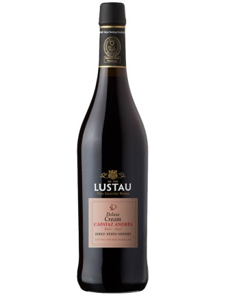 Limited Time Offer Lustau Deluxe Cream Capataz Andrﾨﾦs Solera Familiar Sherry Available for Immediate Shipping