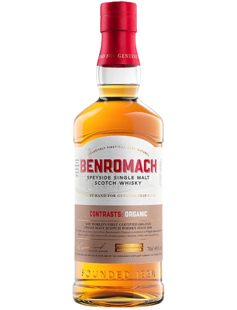 Limited Time Offer Benromach Contrasts Organic Speyside Single Malt Scotch Whisky Just Launched