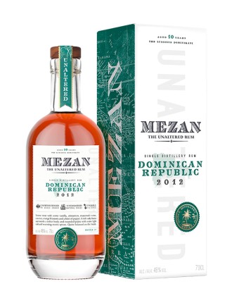 Limited Time Offer MEZAN Dominican Republic 2012 Vintage Single Distillery Rum (Gift Boxed) New Stock