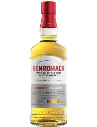 Limited Time Offer Benromach Contrasts Peat Smoke Speyside Single Malt Scotch Whisky Hot New Item