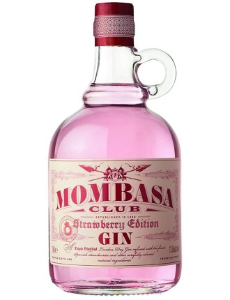 Limited Time Offer Mombasa Club Strawberry Edition Pink Gin In Stock