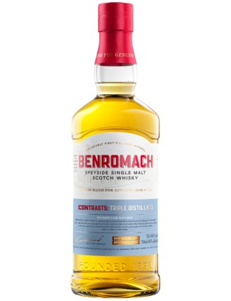 Limited Time Offer Benromach Contrasts: Triple Distilled Speyside Single Malt Scotch Whisky New Collection