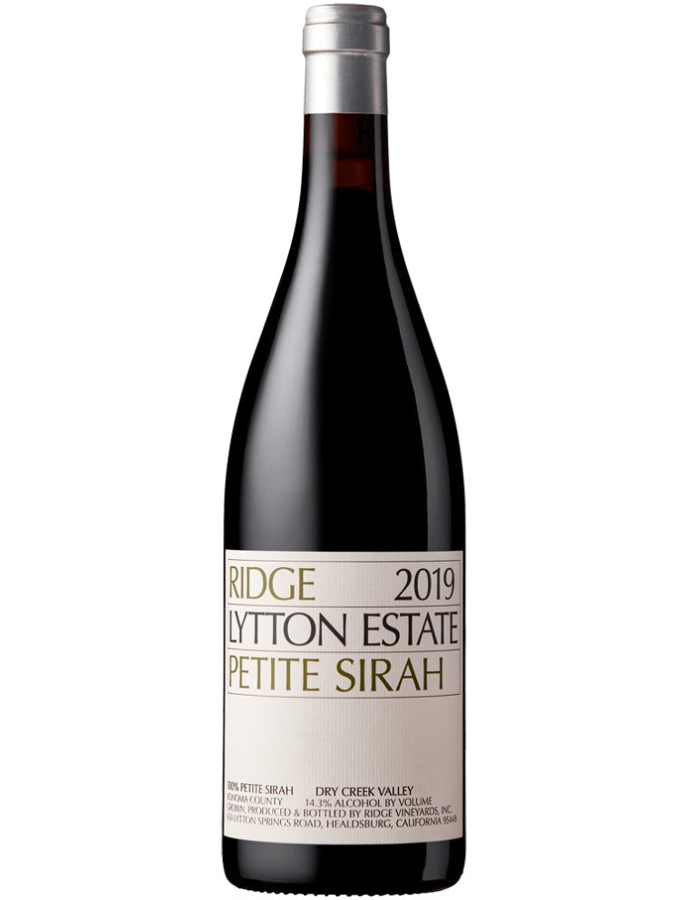 Limited Time Offer Ridge Lytton Estate Petite Sirah 2019