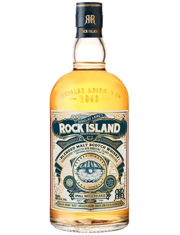 Limited Time Offer ROCK ISLAND Blended Malt Scotch Whisky New Collection