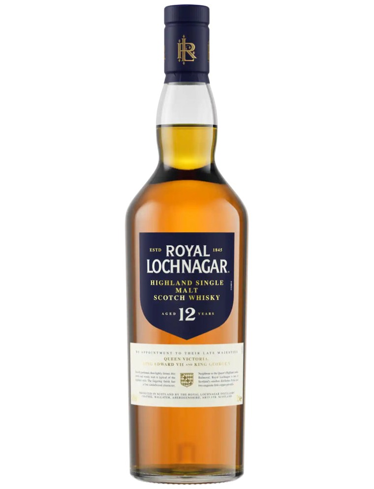 Limited Time Offer Royal Lochnagar 12 Year Old Highland Single Malt Scotch Whisky Available for Immediate Shipping