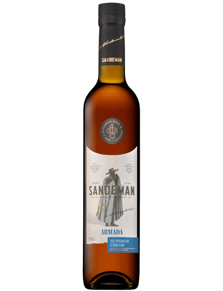 Limited Time Offer Sandeman Armada Superior Cream Sherry Available for Immediate Shipping