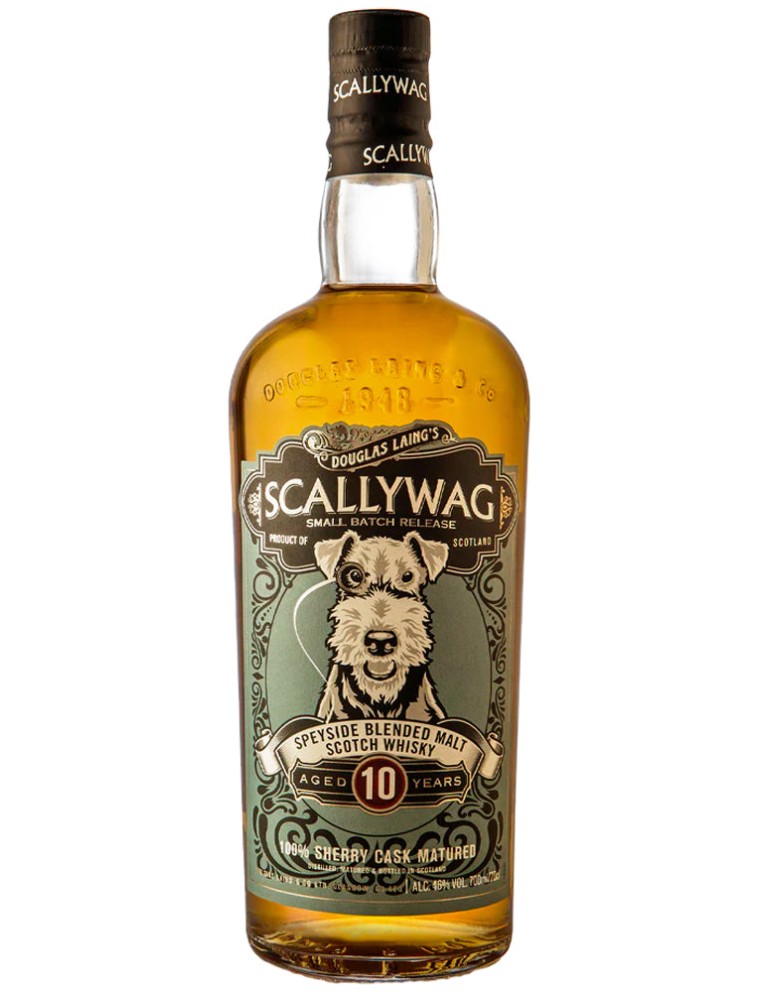 Limited Time Offer SCALLYWAG 10 Years Old Small Batch Speyside Blended Malt Whisky New Stock