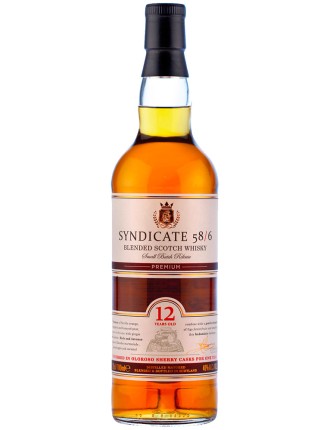 Limited Time Offer Syndicate 58/6 Premium 12 Year Old Blended Scotch Whisky New Collection