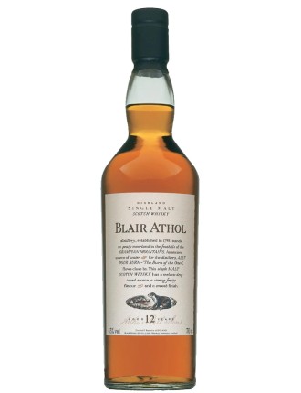 Limited Time Offer Blair Athol 12 Year Old Highland Single Malt Scotch Whisky Available Now