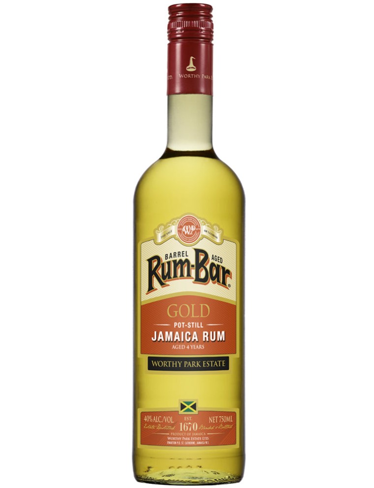 Limited Time Offer Worthy Park Rum-Bar Gold Pot-Still Jamaican Rum Limited Stock