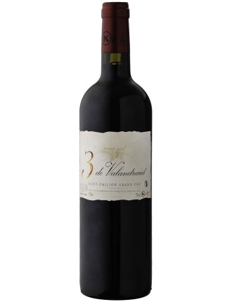 Limited Time Offer 3 de Valandraud Saint-ﾨﾦmilion Grand Cru 2018 Available for Immediate Shipping