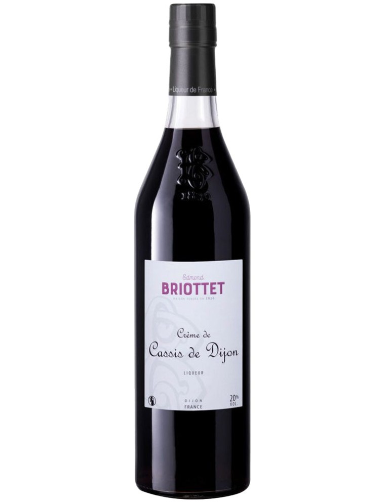 Limited Time Offer BRIOTTET Crﾨﾨme de Cassis de Dijon 20% Liqueur Fresh Release