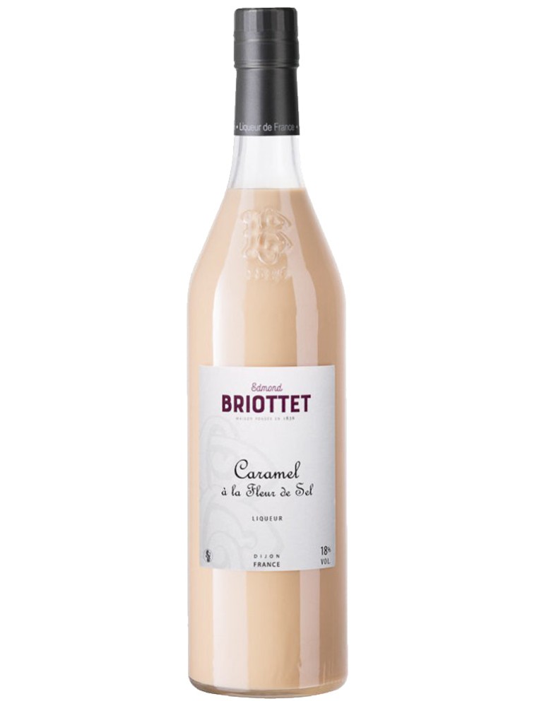 Limited Time Offer BRIOTTET Caramel a la Fleur de Sel (Salted Caramel) Liqueur Fresh Release